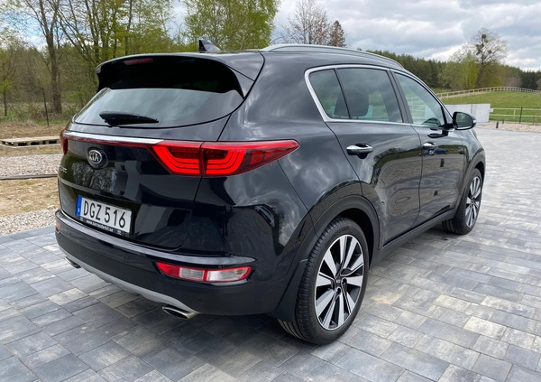 Kia Sportage cena 67900 przebieg: 186000, rok produkcji 2018 z Krzanowice małe 154